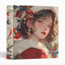 Imaginaire de Noël Avery Signature 1" Classeur