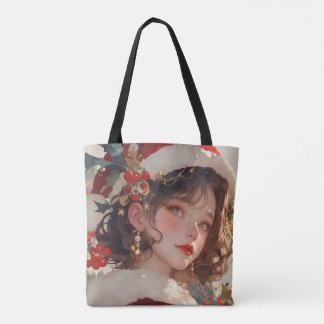 Imaginaire de Noël : Sac fourre-tout romantique mo
