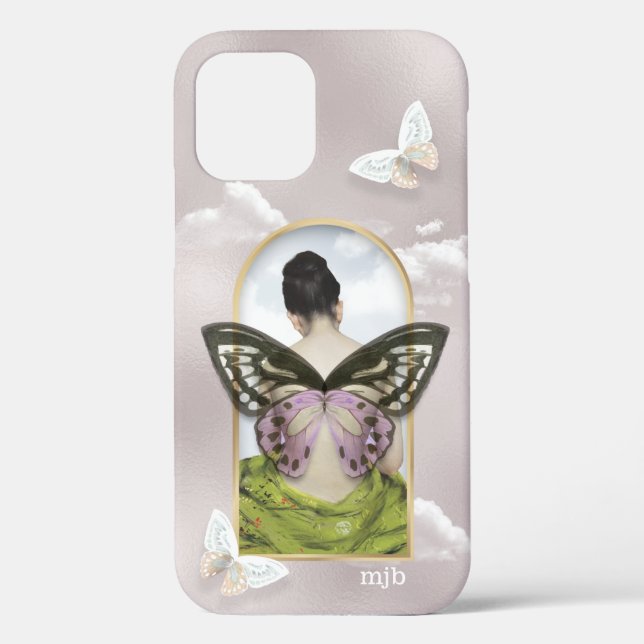Imaginaire de rêve papillon Collage avec Coque de  (Verso)