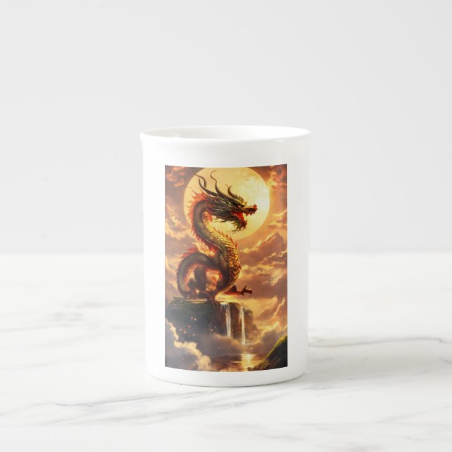 "Imaginaire Dragon Mug - Mythique Creature Coffee  (Devant)