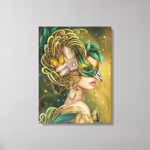 Imaginaire en toile Portrait d'oiseau féminin
