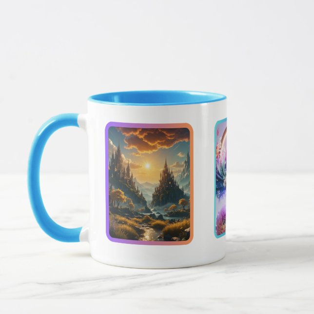 Imaginaire Fleur délice ; Mug de café (Gauche)