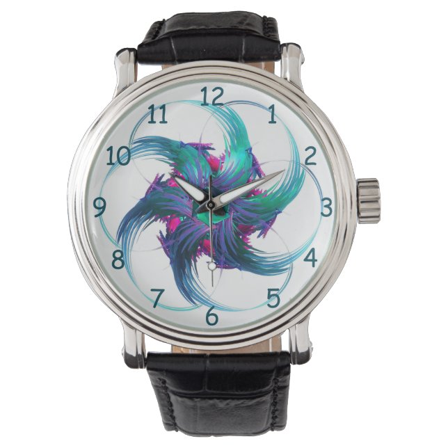 Imaginaire fractal montre (devant)