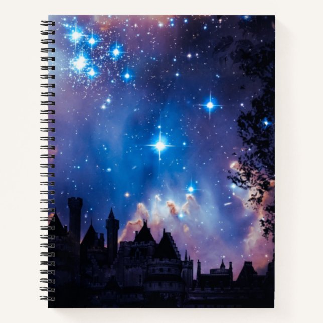 Imaginaire Galaxy Carnet spiral (Devant)