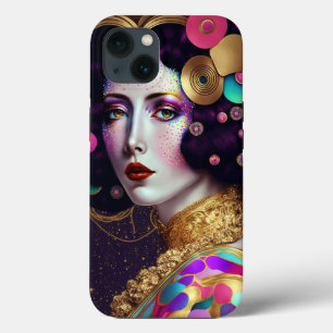 Imaginaire Glam Femme Pop Art Coque-Mate coque iph