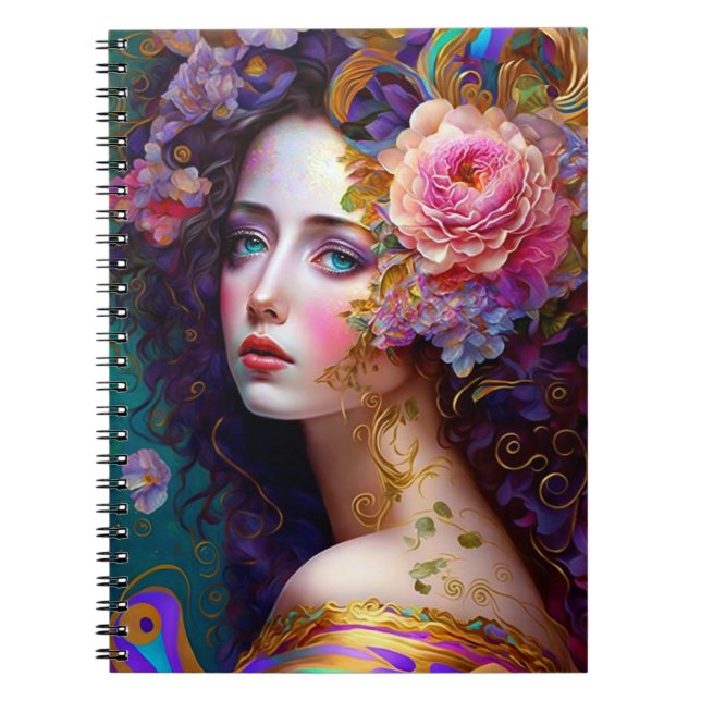 Imaginaire Glam Woman Pop Art Carnet (Devant)