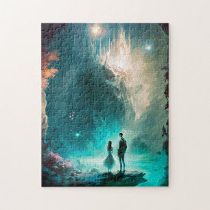 Imaginaire magique Paysage Art Jigsaw Puzzle