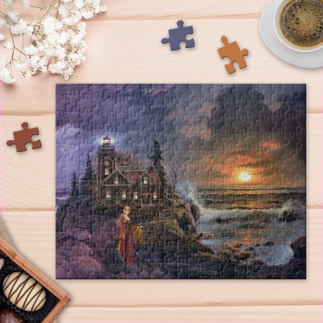 Imaginaire magique Puzzle de nuit côtière (Créateur téléchargé)