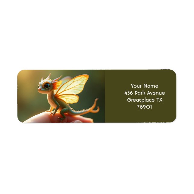 Imaginaire Minuscule bébé Dragon (Devant)