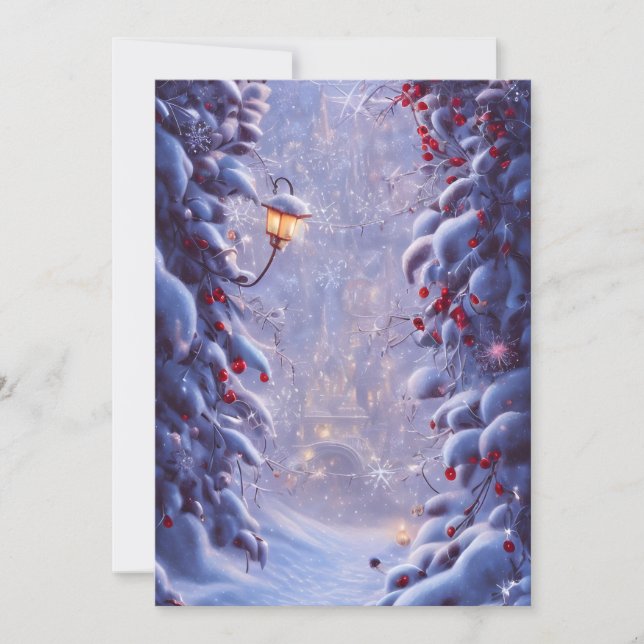 Imaginaire Noël 5 Carte de voeux (Devant)