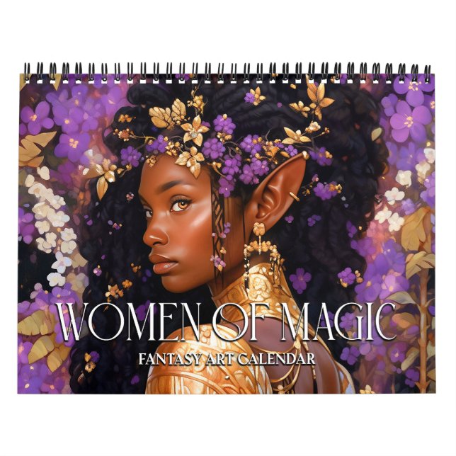 imaginaire Noir Art Femmes De Magie Calendrier 202 (Protection)