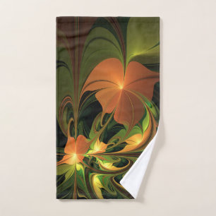 Imaginaire Plante Abstrait rouille verte Brown fra