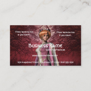 Imaginaire Queen Design 2 Cartes de visite