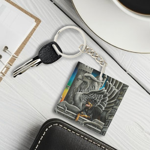 Imaginaire Rottweiler Chien Gargoyle