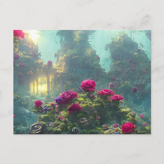 IMAGINAIRE sous l'eau - Carte postale (Devant)