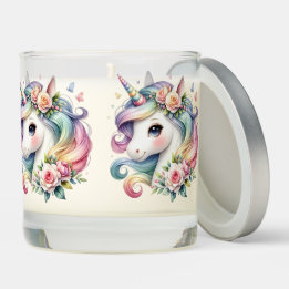 Imaginaire Unicorn Pastel Fleurs