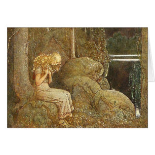 Imaginaire vintage de John Bauer/art conte de fée