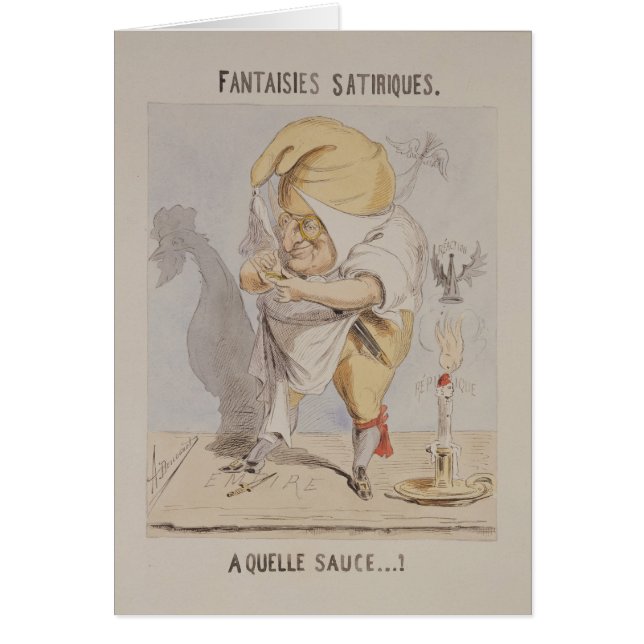 Imaginaires satiriques, caricature d'Adolphe (Devant)