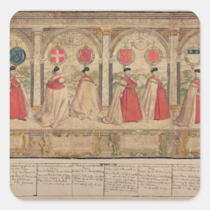 Imaginary Composite Square Sticker