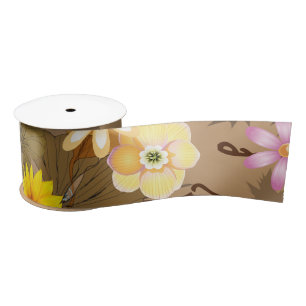Imaginary Jungle 2 Satin Ribbon