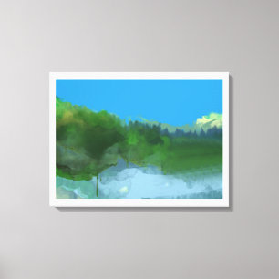 Imaginary Land Canvas Print