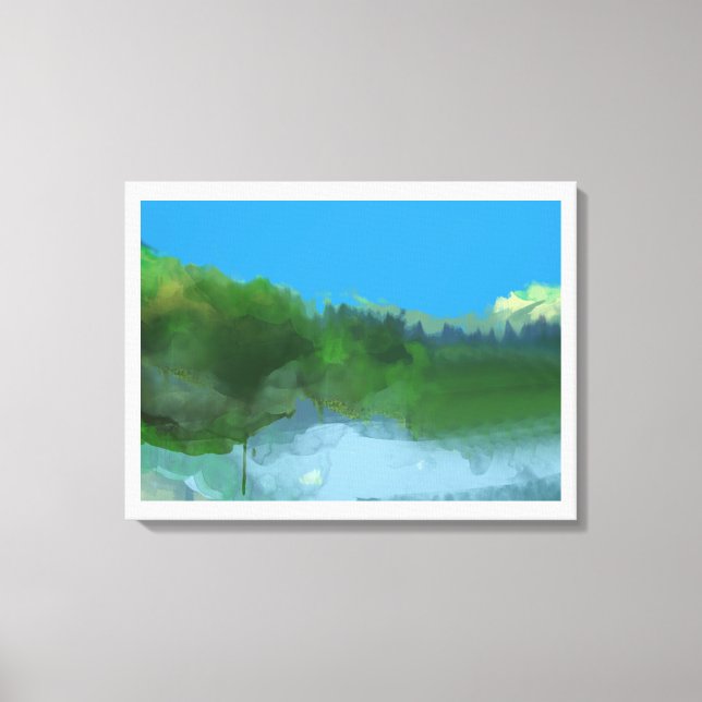 Imaginary Land Canvas Print (Front)