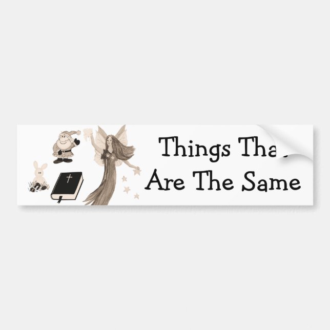 Imaginary Playthings Bumper Sticker (Front)