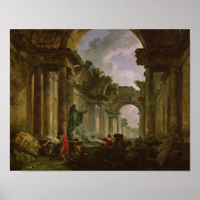 Imaginary View of the Grand Gallery of the Poster (Front)