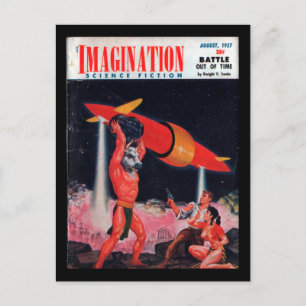 Imagination - 1957-08_Pulp Art Postcard