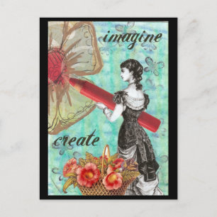 Imagination and Creation Postcard