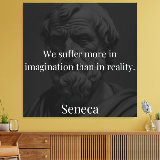 Imagination and Suffering: Seneca on Perception Canvas Print