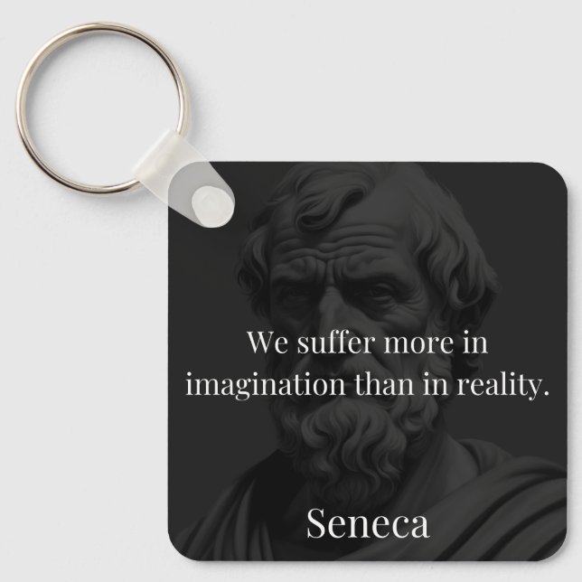 Imagination and Suffering: Seneca on Perception Keychain (Front)