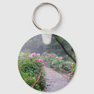Imagination Awaits in the Secret Garden Keychain