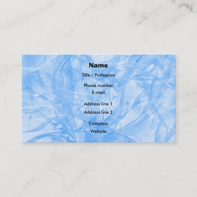 Imagination Business Card (Front)
