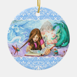 Imagination Ceramic Ornament