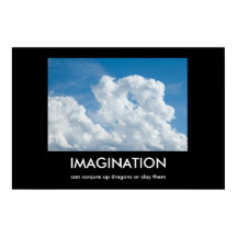Imagination Demotivational Poster