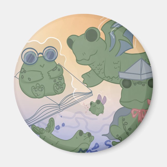 Imagination Frog Magnet (Front)