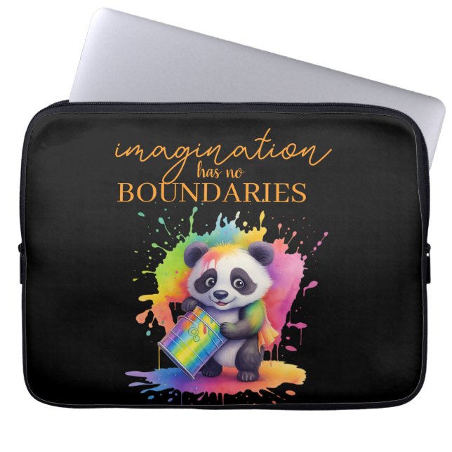 Imagination Has No Boundaries — Laptop Cases (Front)