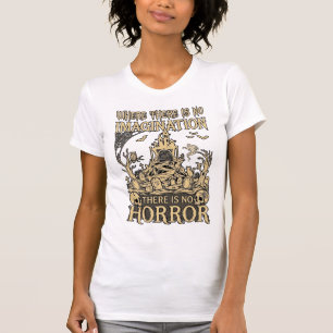 Imagination Horror Halloween Haunted House Cemeter T-Shirt