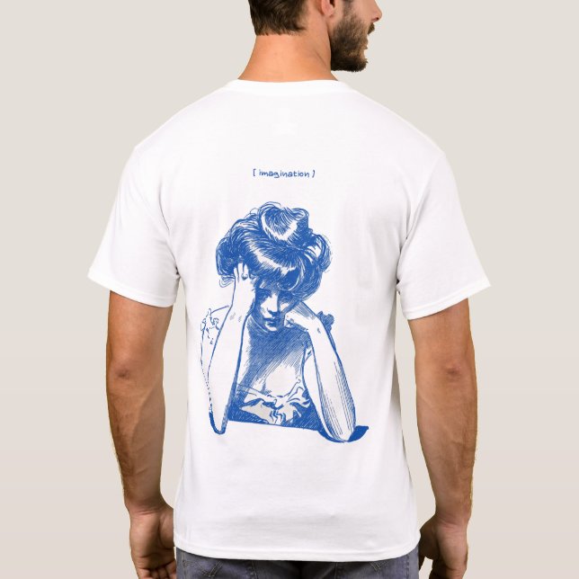 Imagination in Silence  T-Shirt (Back)