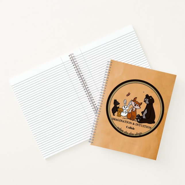 IMAGINATION & INTUITION Collide Notebook (Inside)