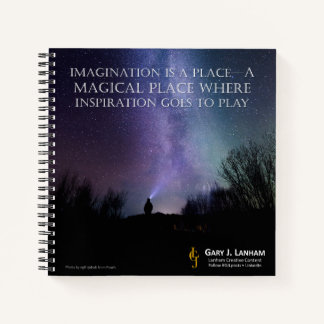 “Imagination is a Magical Place" - Journal Book