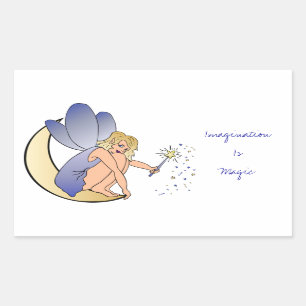 Imagination is Magic Fairy Sticker
