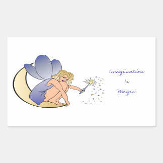 Imagination is Magic Fairy Sticker
