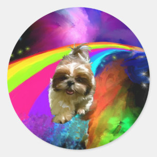 Imagination.jpg Classic Round Sticker