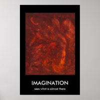 IMAGINATION, sees what is almost there