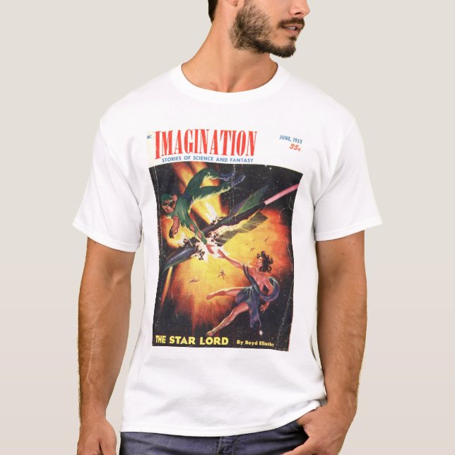 Imagination v04 n05 (1953-06.Greenleaf)_Pulp Art T-Shirt (Front)
