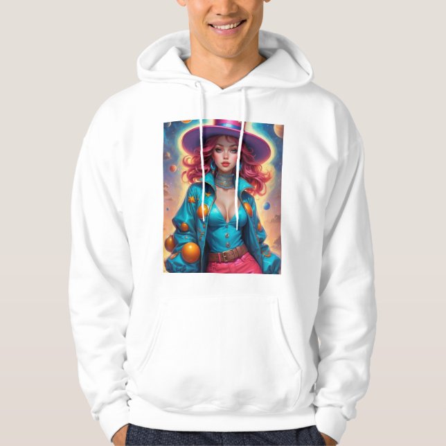 Imaginative splendour. Moisturizing attractive and Hoodie (Front)