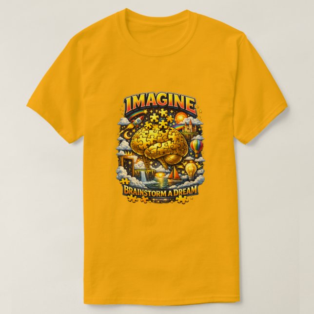 Imagine 1m T-Shirt (Design Front)