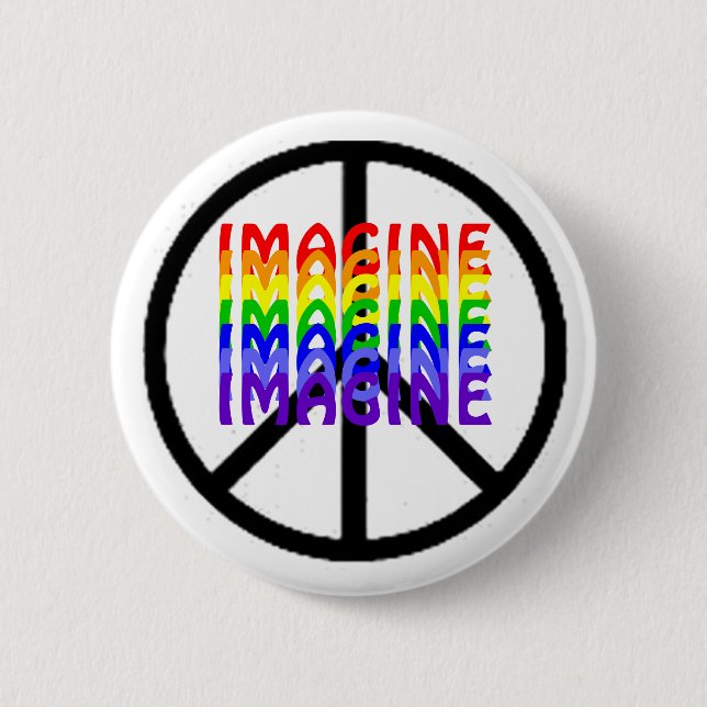IMAGINE 2 INCH ROUND BUTTON (Front)